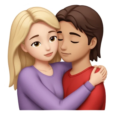 intimate moment between lovers sticker