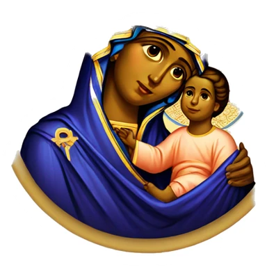 Orthodox Icon Theotokos sticker