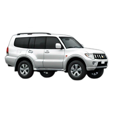 Mitsubishi pajero sticker