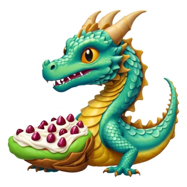 Slick dragon mixed cananoli sticker