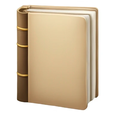 luxury beige book sticker