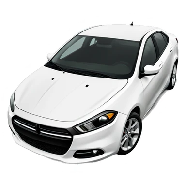A dodge dart sticker