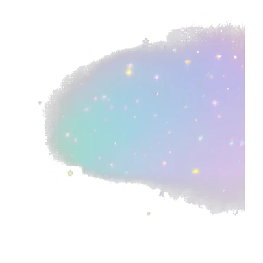 Shiny Iridescent Pastel Glittery Sparkle Rainbow sticker