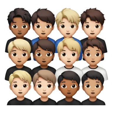 Stray kids from k pop sticker