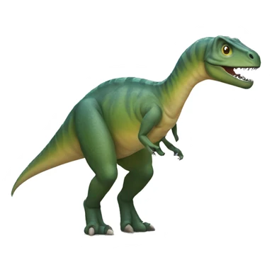 thin dinosor sticker