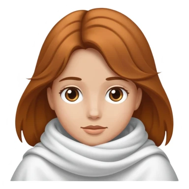 Een meisje die geen voor rand heeft sticker