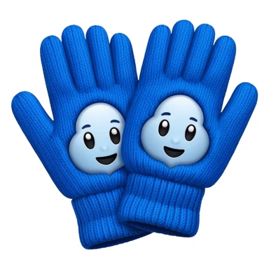 winter gloves sticker