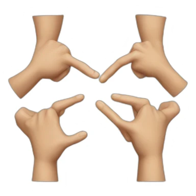 Rock paper scissor sticker