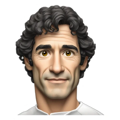 ayrton senna sticker