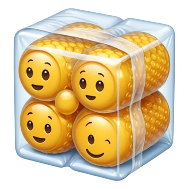 Bubble wrap cover sticker