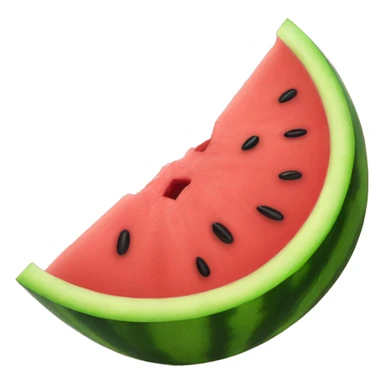 watermelon sliced sticker