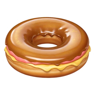 maple bar donut sticker