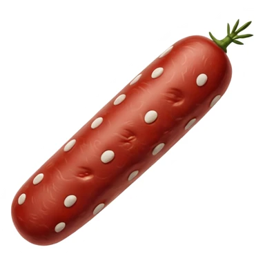 salame piccante (colorazione piu' rosso scuro) sticker