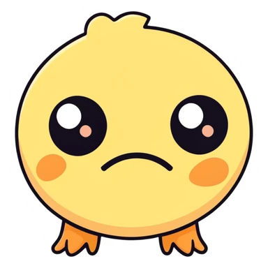 cartoon eye with small crusty booger in the corner, sleepy eye with crusty discharge sticker