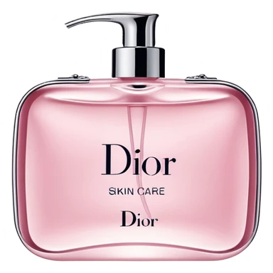 Dior skin care Kit pink best quality ultra realistic sticker