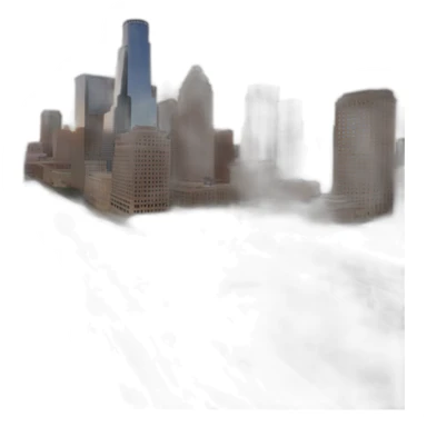 Downtown Houston TX sticker