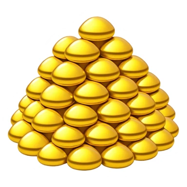 Tons of gold sticker