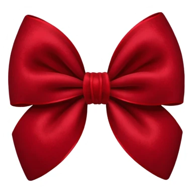 red bow with dark red flower texture sticker