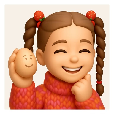 A 3D Apple-style emoji version of the uploaded image, preserving its colors, shapes, textures, and overall design, simplified into emoji form while keeping key details recognizable. Smooth glossy finish, soft shadows, high-quality render, minimal background sticker