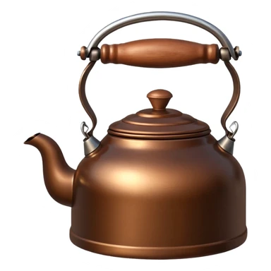 GENERATE A BROWN KETTLE sticker