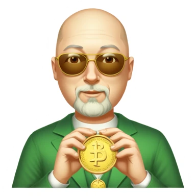 Golden Token sticker