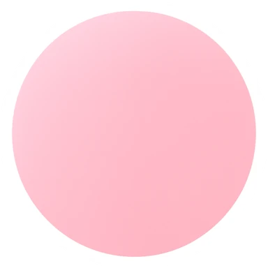 pink circle with a soft gradient, no text sticker