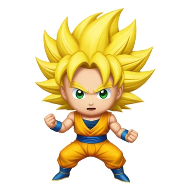 Végéta super sayan sticker