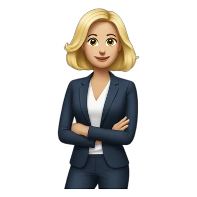 La fiancée de Macron sticker