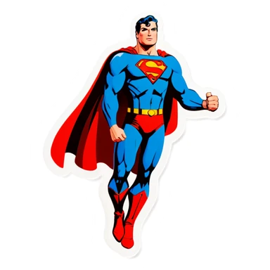 Superman  sticker