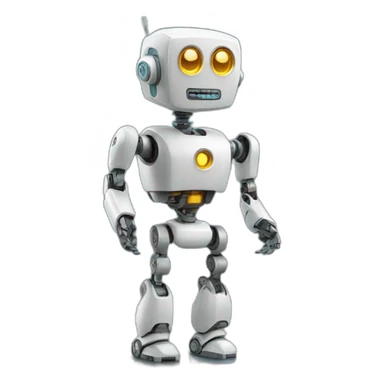 robot jugando al pinpon sticker