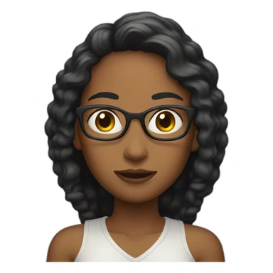 woman question sticker