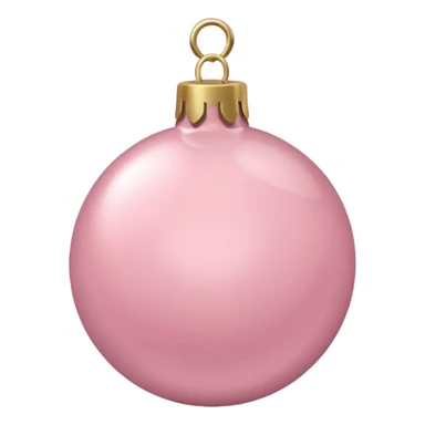 the color is baby pink its still christmas themed and aesthetic sticker