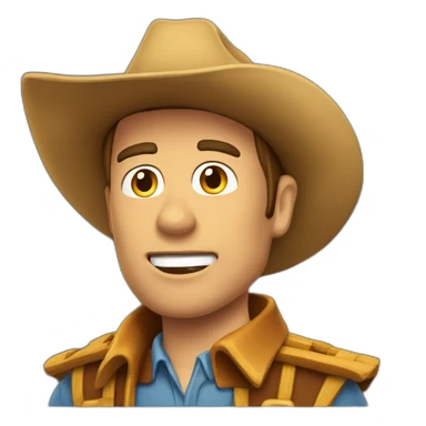 Shérif Woody sticker