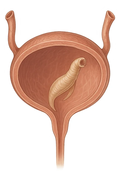 parassita nella vescica sticker