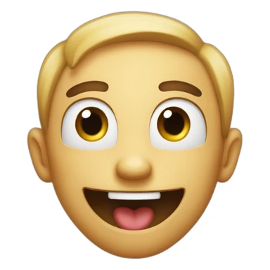 Mischievous giggle  sticker