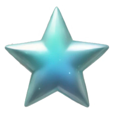 Estrella muy preciosa y brillante  sticker