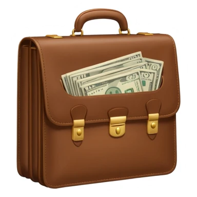 open wifi money filled briefcase sticker