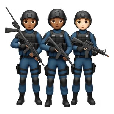 SWAT team  sticker