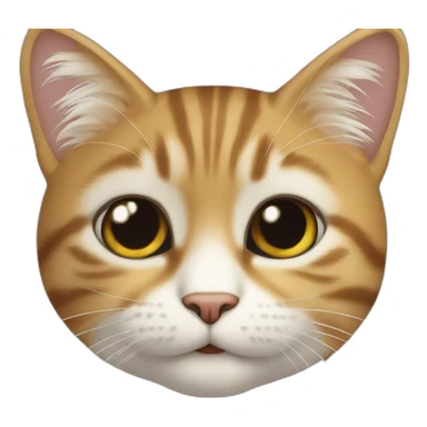 Chat câlin à chat sticker