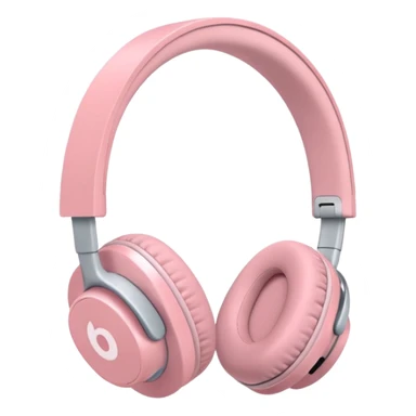 Casque bluetooth Apple rose pastel sticker