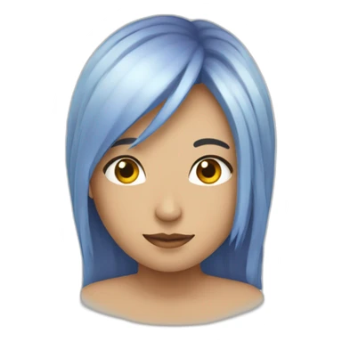 Coeur dégradé sticker