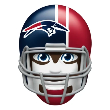 New England Patriots Football sticker
