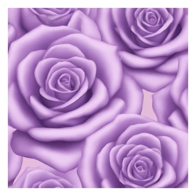 Pastel purple roses sticker
