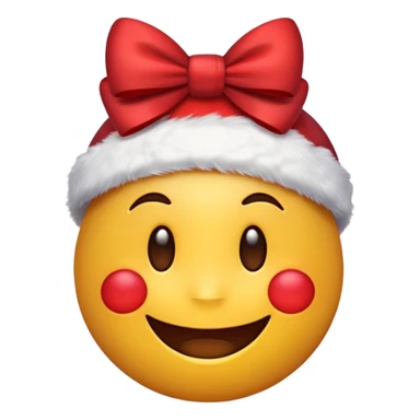 Make Christmas emoji sticker
