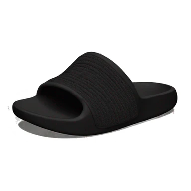 yeezy slide black sticker