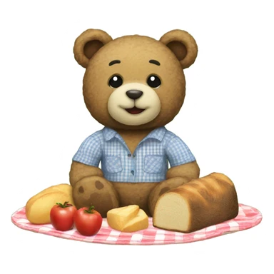Teddy Picnic sticker