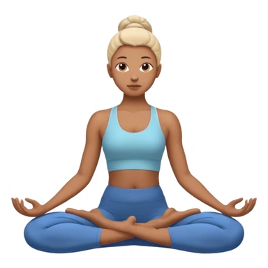 yoga sticker