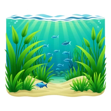Seagrass Meadow sticker