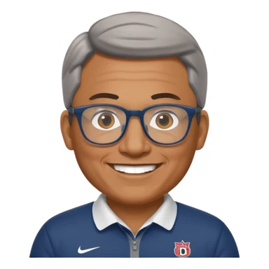 ferguson football coach, glasses sticker