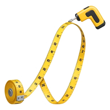 Sewing Essential measuring-tape sticker